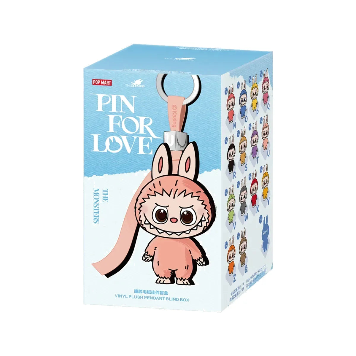 THE MONSTERS Pin for Love Series-Vinyl Plush Pendant Blind Box Labubu